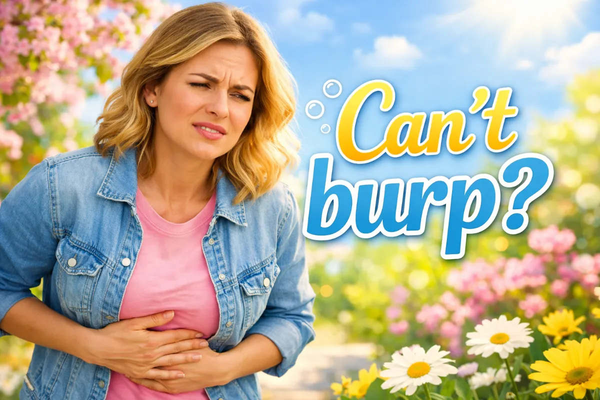 Burping and bloating